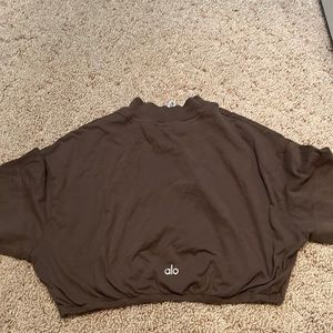ALO OLIVE GREEN TOP